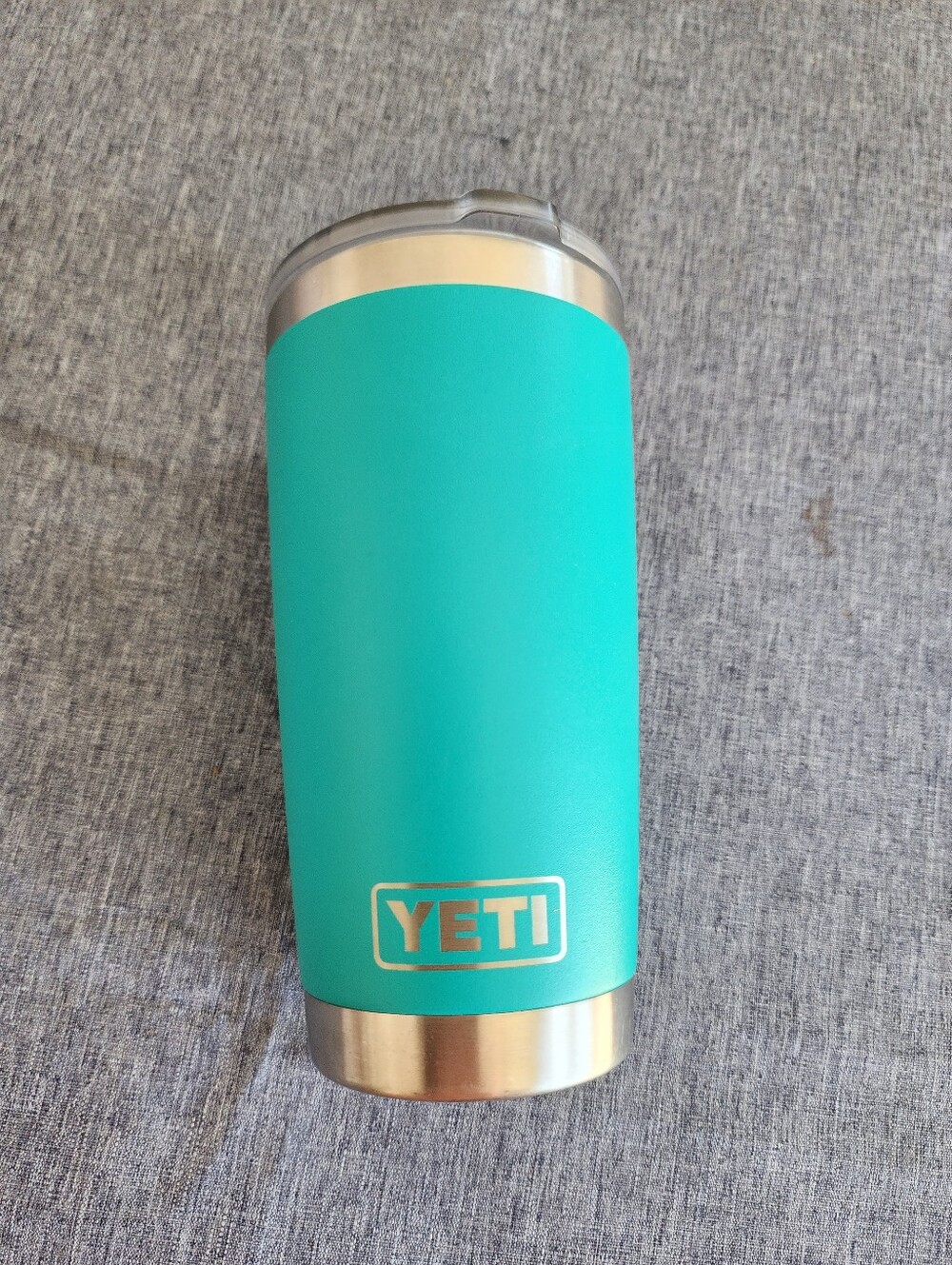 YETI Rambler Tumbler 20oz Insulated Stainless Steel Tumbler - Teal Bright Greeb